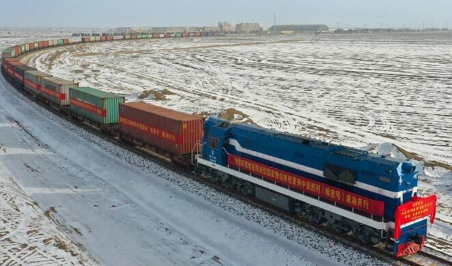 The China-Europe rail service
