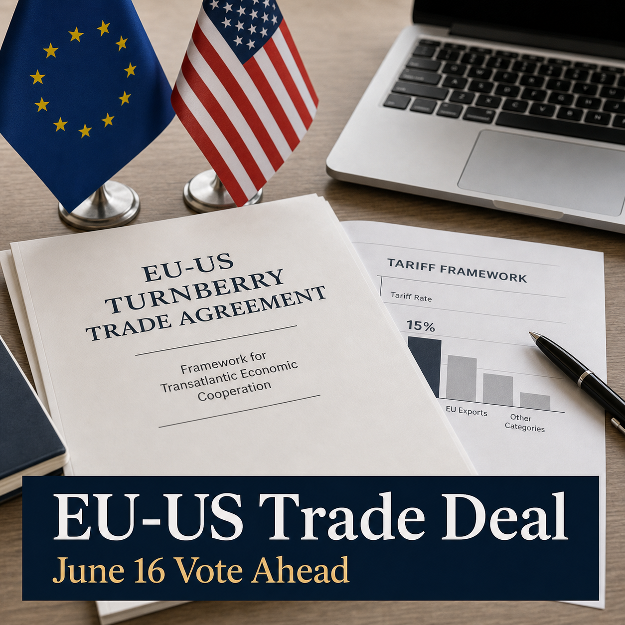 EU-US Turnberry Trade Agreement Clears Key Parliament Committee Vote Ahead of June Plenary