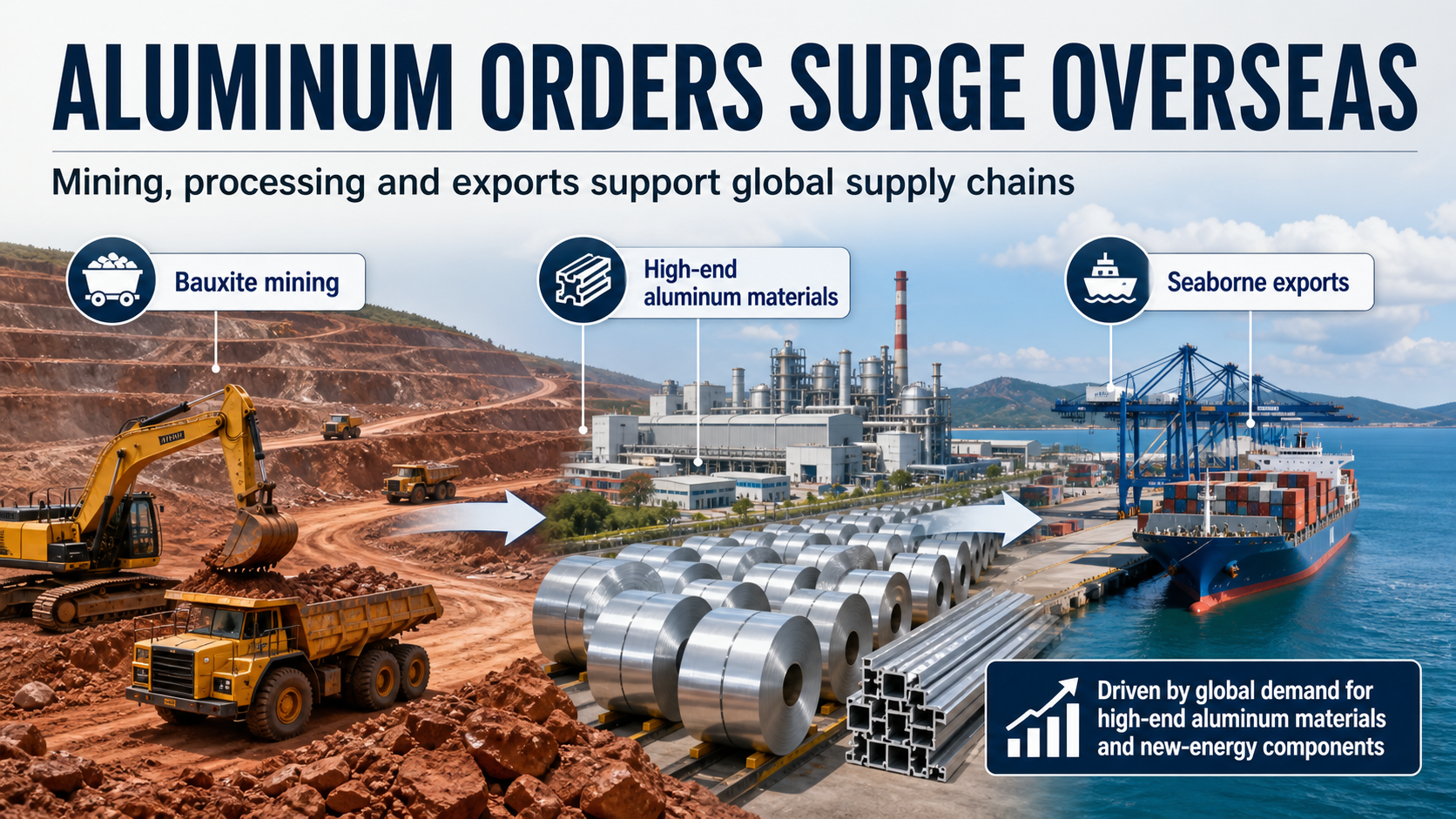 Global Logistics & Shipping News – Hormuz Reopening, China Multimodal Surge, Carrier Surcharges, Aluminium Export Boom
