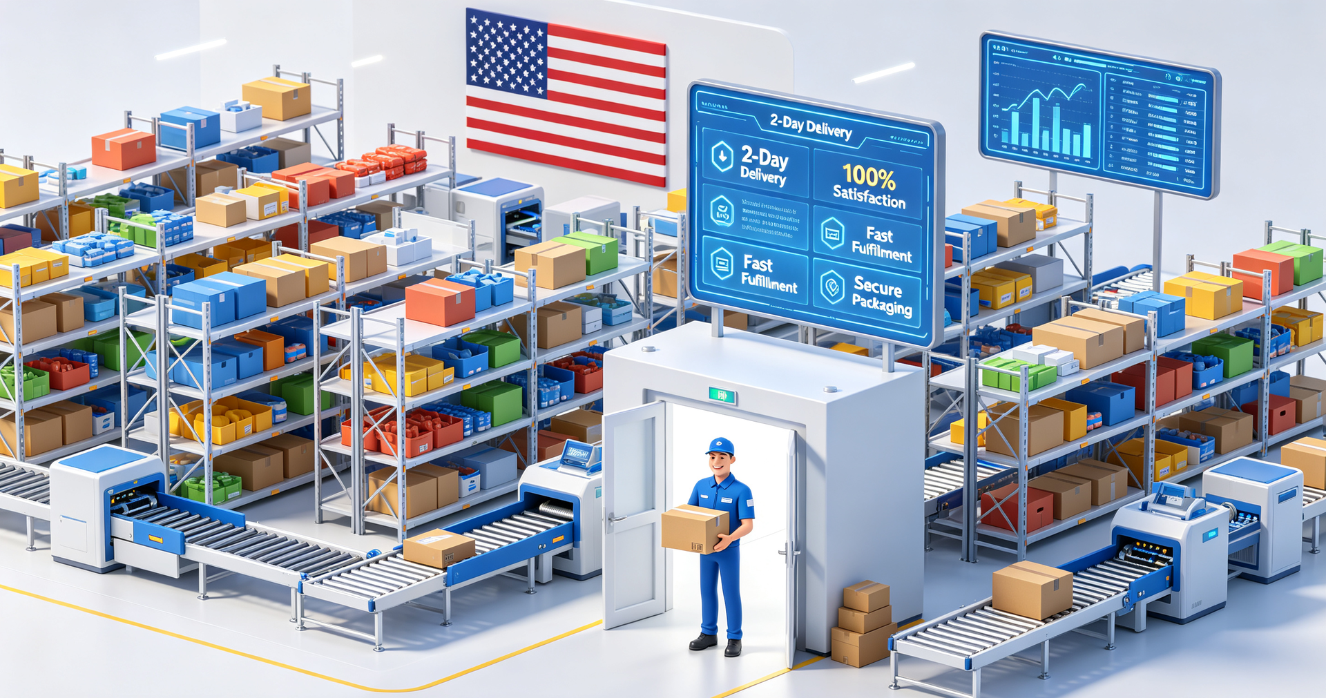 freight forwarding process flow