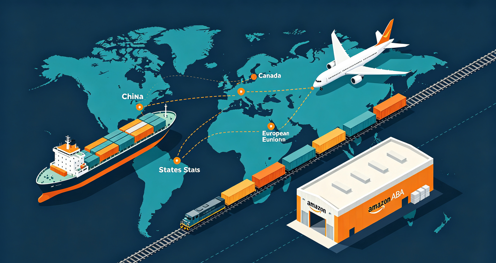 DDP Shipping for Amazon FBA: Complete 2026 Compliance Guide for US, EU & Canada Cross-Border Sellers