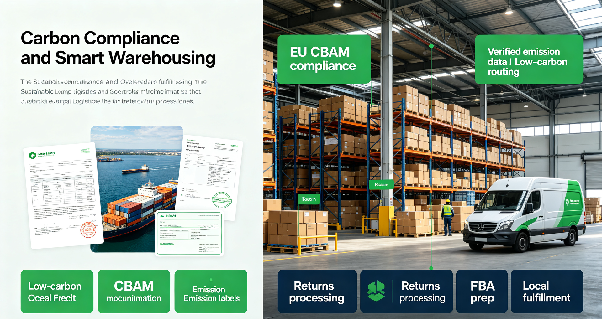EU CBAM carbon tax logistics requirements