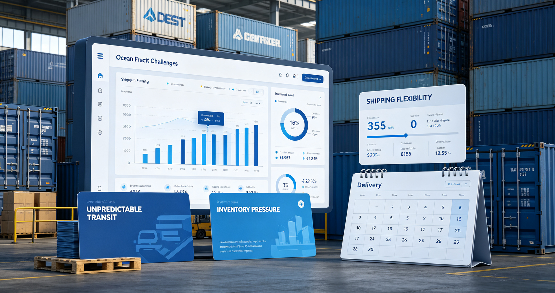 Retail brand China to USA ocean freight challenges