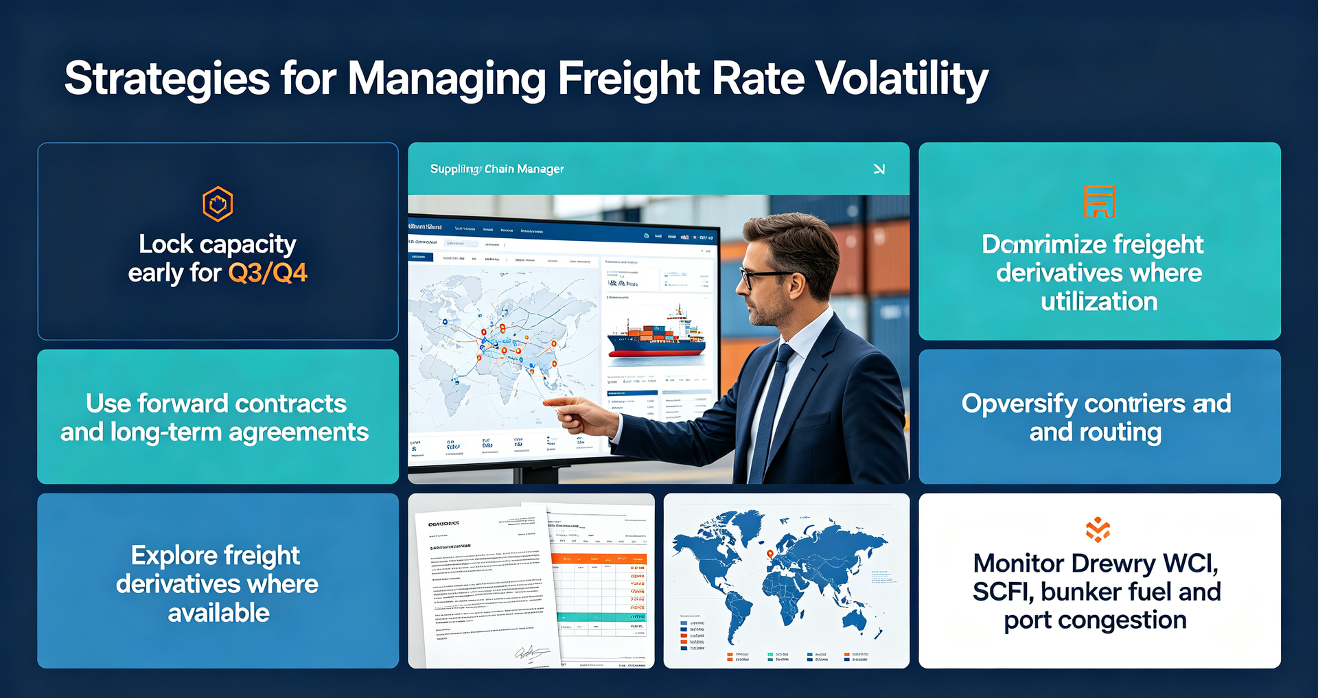 Freight rate volatility