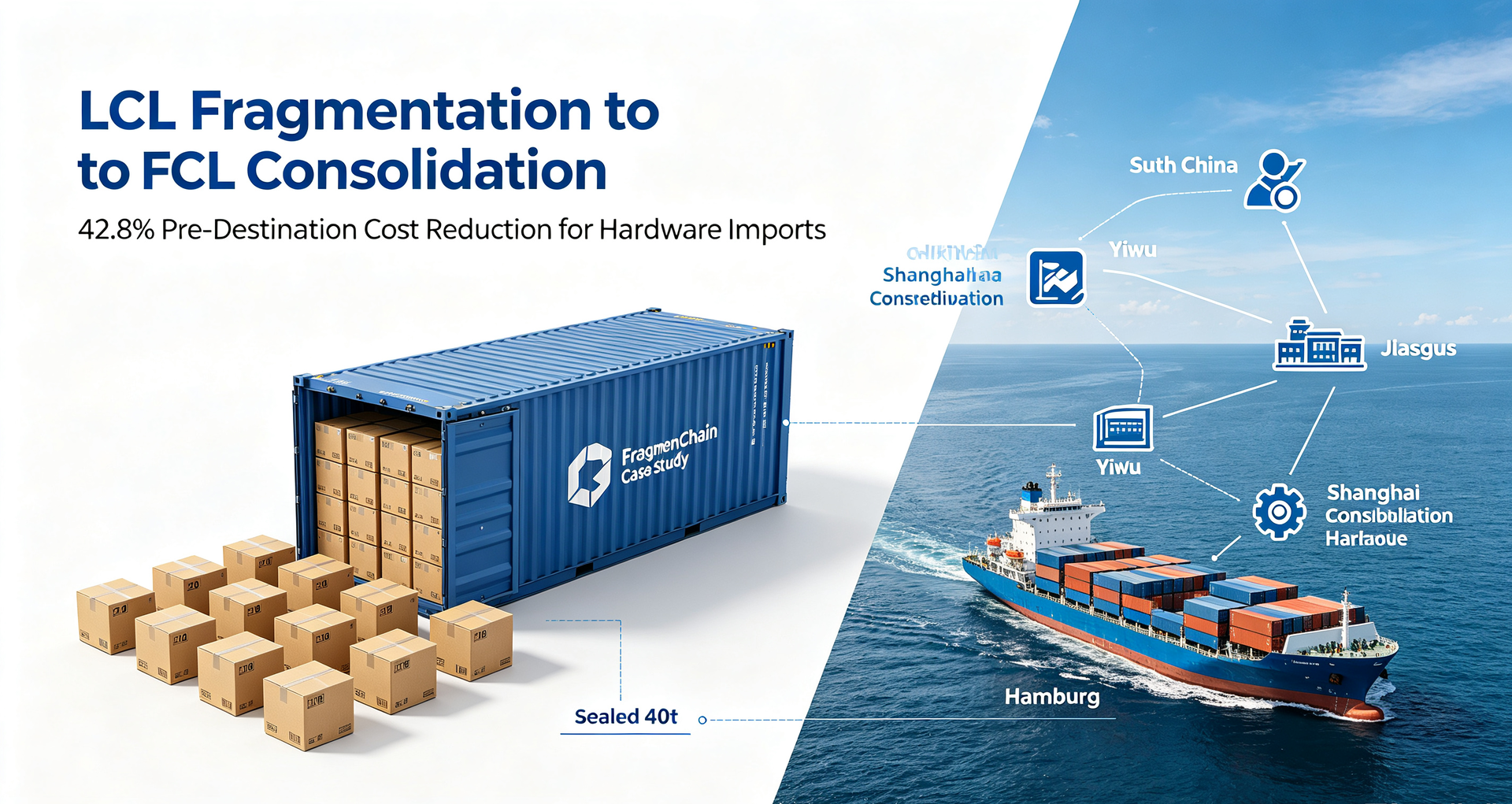 LCL fragmentation to FCL consolidation
