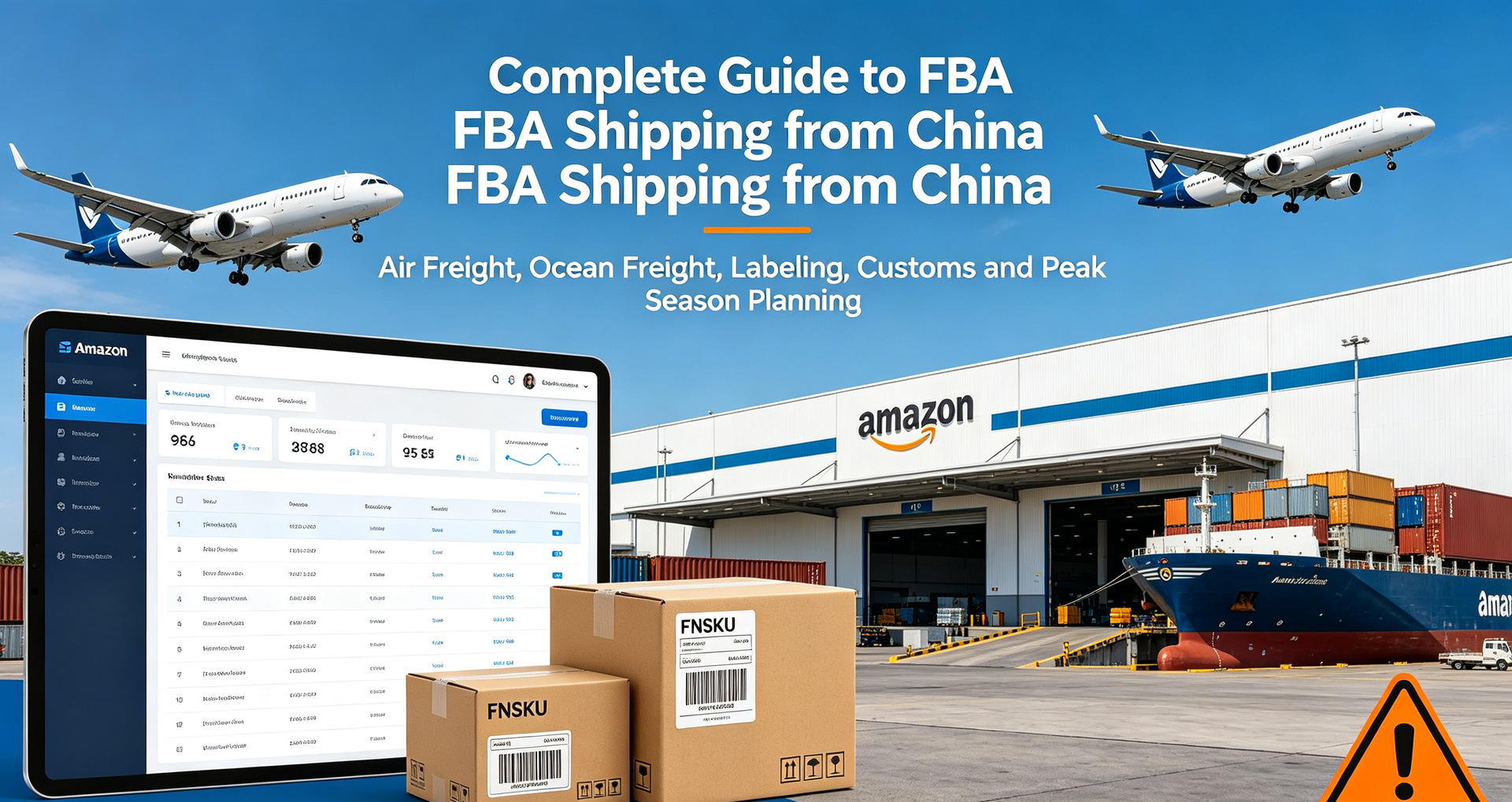 Amazon FBA shipping from China