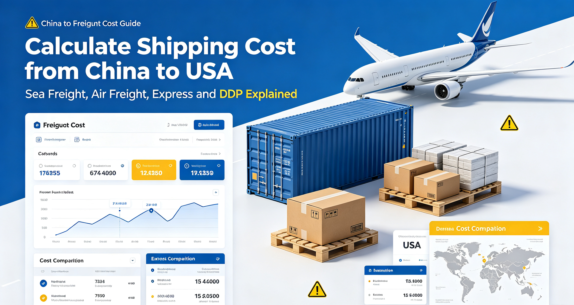Shipping cost from China to USA