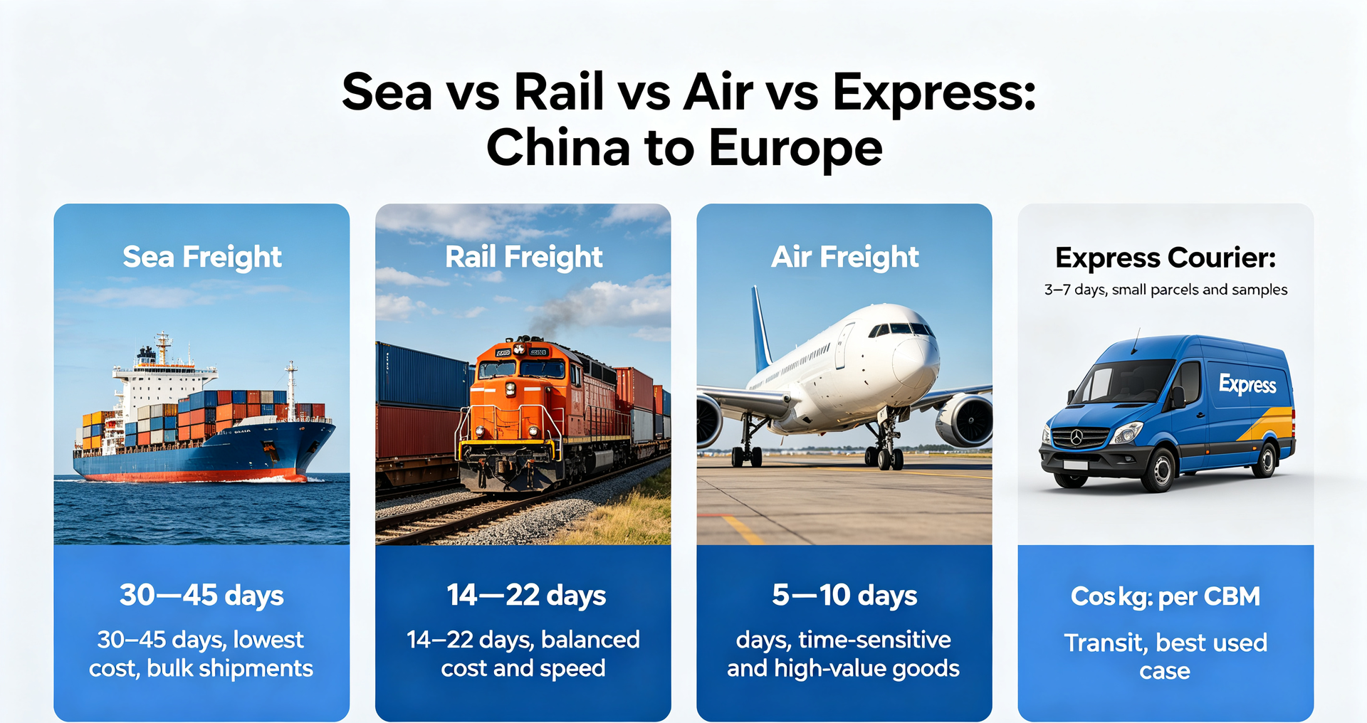 Ship from China to Europe 2026