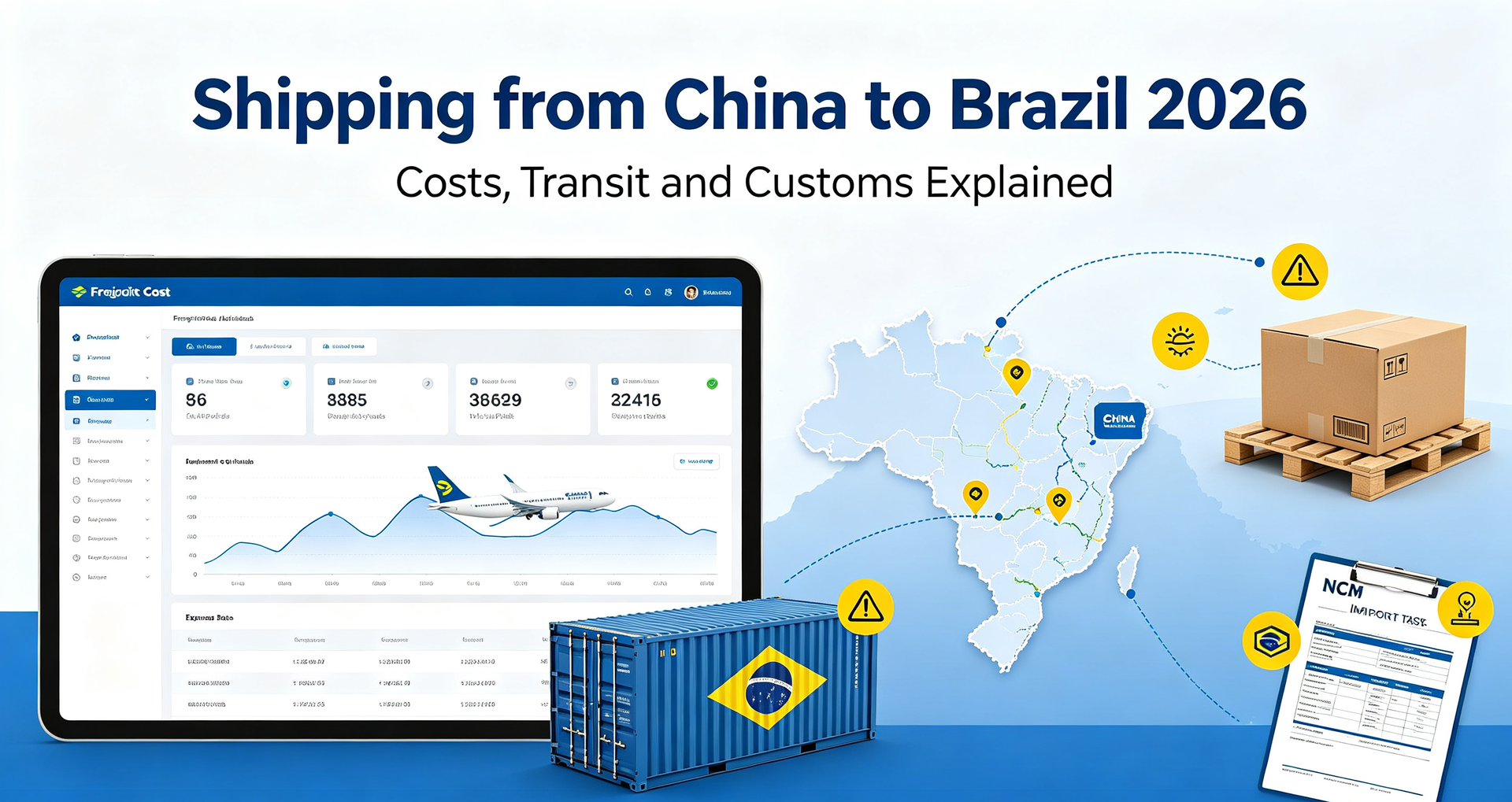 China to Brazil shipping