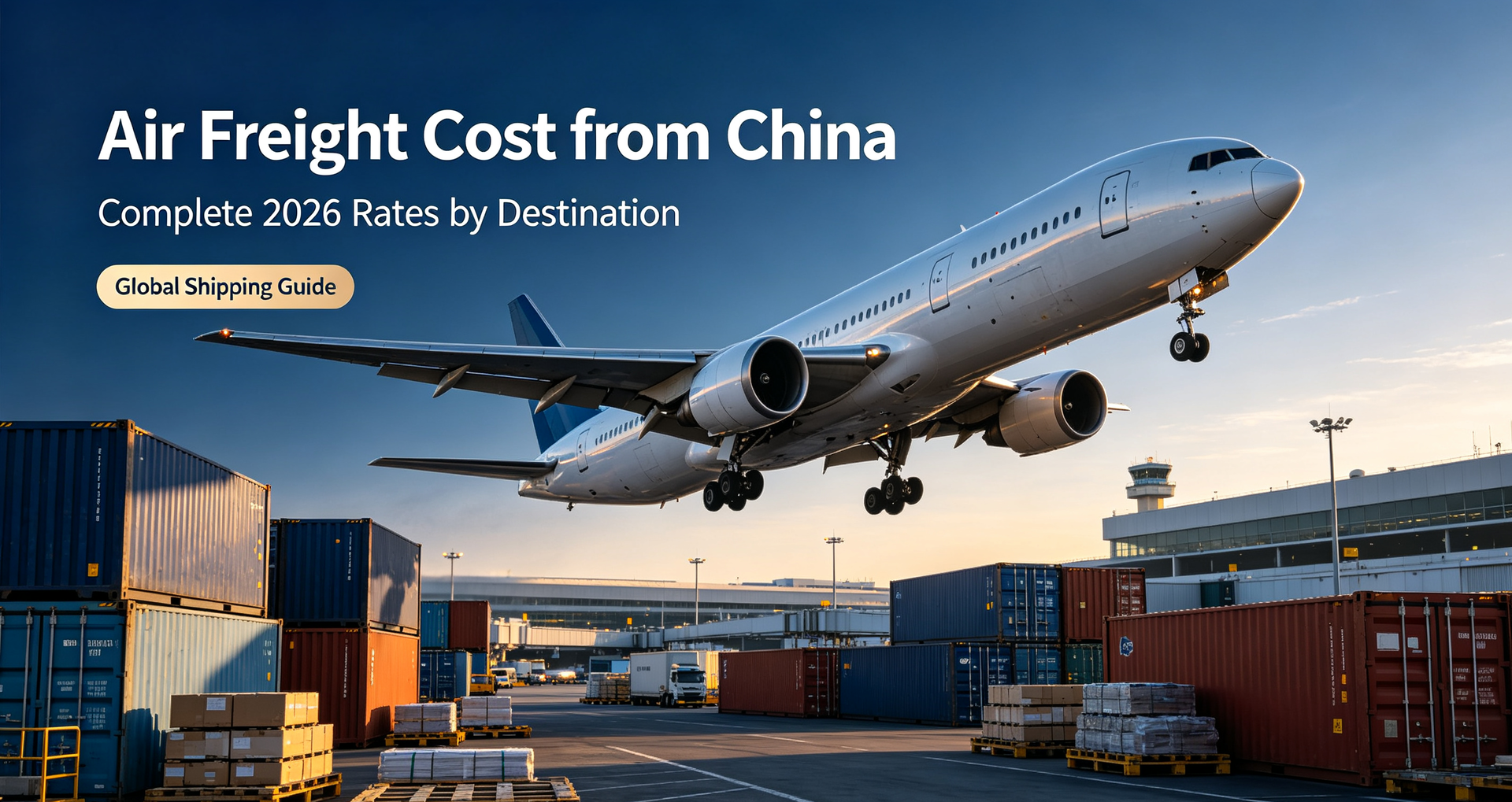 Air Freight Cost from China: Complete 2026 Rates by Destination