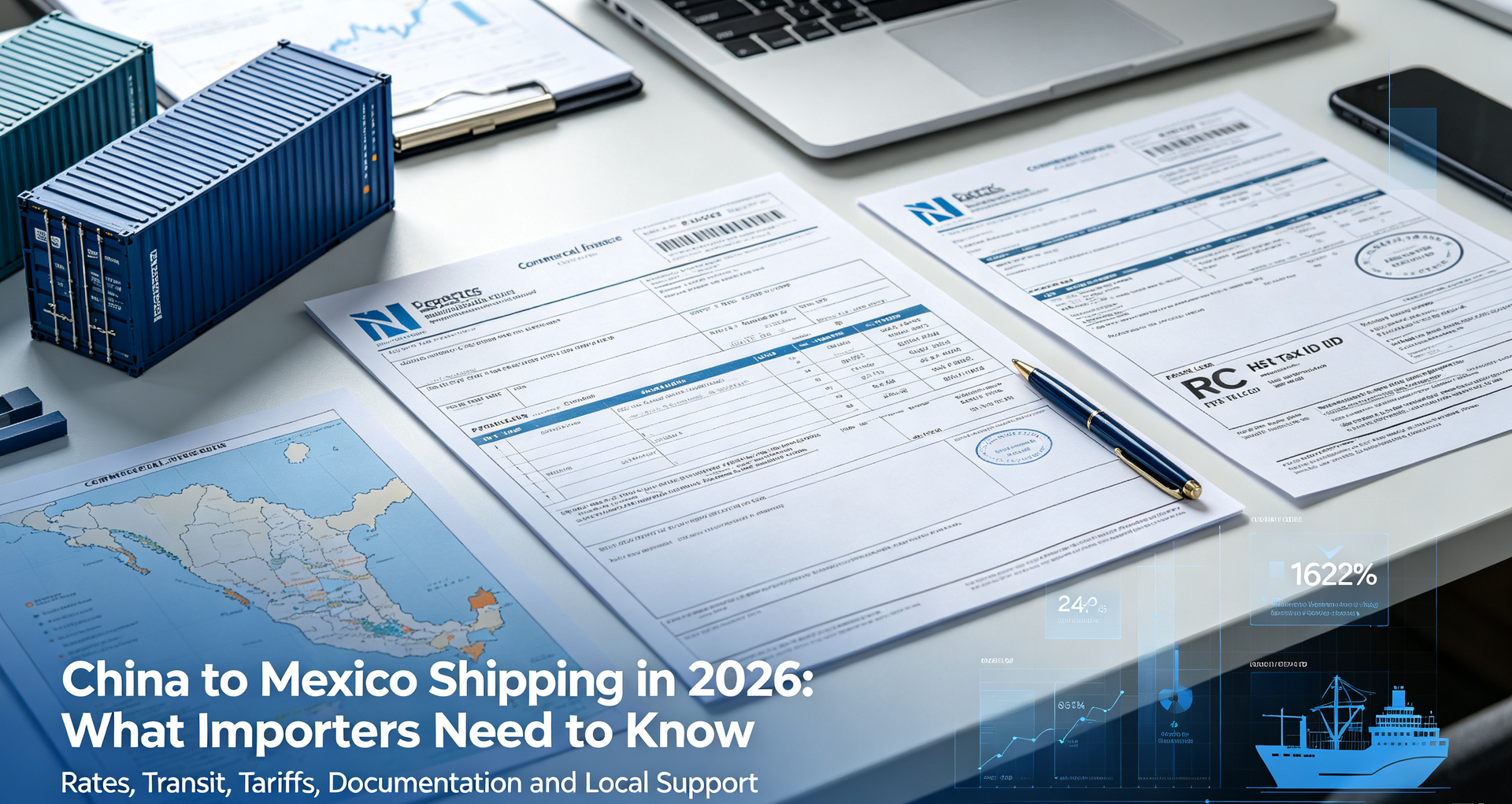 Shipping from China to Mexico