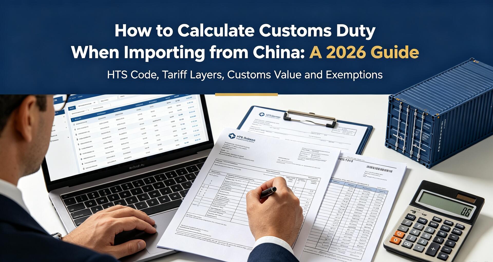 2026 customs duty calculation guide cover